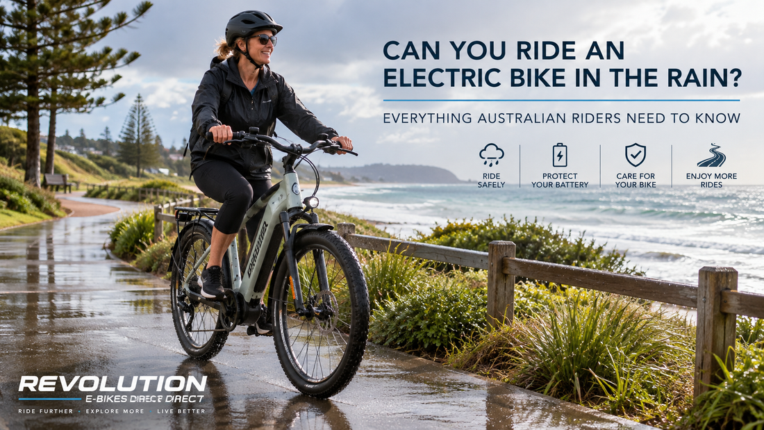 Can You Ride an Electric Bike in the Rain? Everything Australian Riders Need to Know